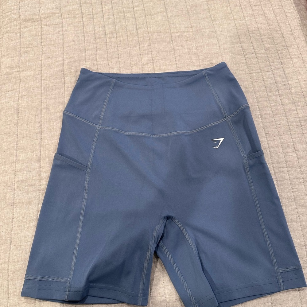 Gymshark Slate Blue Activewear Shorts